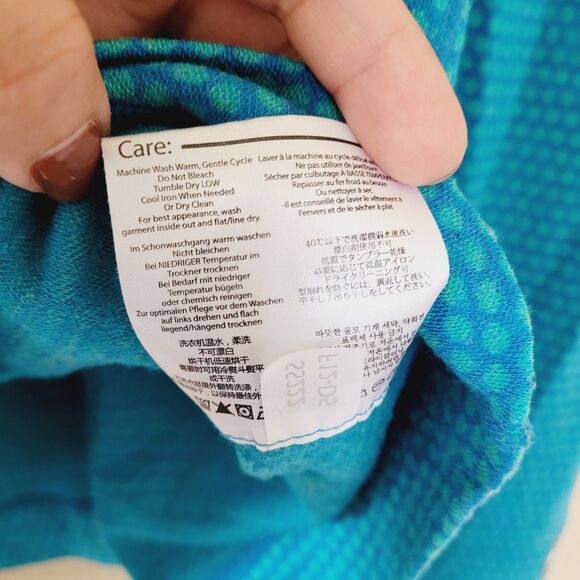 Smartwool 1/4 Zip Long Sleeve Base Layer Teal Blue 100% Merino Wool Womens Large - Picture 4 of 8